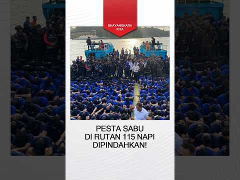 Pesta Sabu di Rutan Depok, 115 Napi Dipindah ke Nusakambangan