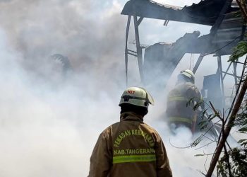 BPBD Kabupaten Tangerang Berhasil Padamkan Kebakaran di Dua Lokasi