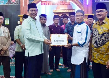 Tim I TSR Pemko Pariaman yang dipimpin Walikota Pariaman, kunjungi Mesjid III Koto Naras