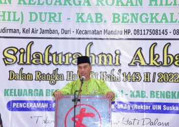 Hadiri Silaturahmi Akbar Ikrohil, Ini Pesan Bupati Bengkalis