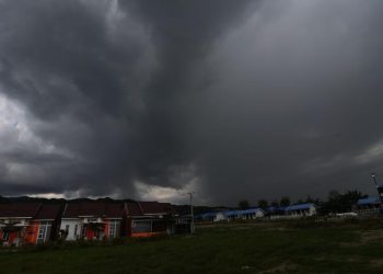 Prediksi Hujan Petir Selasa-Rabu di Delapan Daerah di Provinsi Kaltim