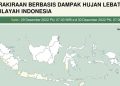Diprediksi Hujan Lebat hingga 30 Desember, Ini 21 Daerah Berstatus Siaga dan Waspada