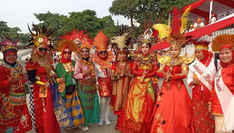 Parade Budaya Merah Putih di Lapangan Banteng Diramaikan 1.500 Peserta