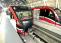 LRT Sudah Mulai Beroperasi