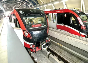 LRT Sudah Mulai Beroperasi