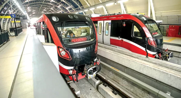 LRT Sudah Mulai Beroperasi
