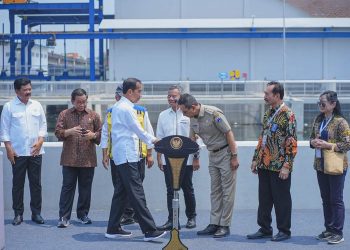 Mengurangi Ancaman Banjir di Jakarta, Pemerintah Menyahkan Stasiun Pompa Air Terbesar di Tanah Air