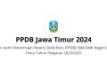 Pendaftaran PPDB Jawa Timur 2024 untuk SMA/SMK Telah Dibuka