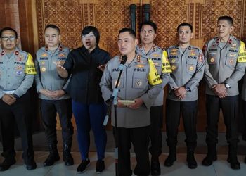 Operasi Puri Agung POLRI menggelar latihan praoperasi (Latpraops) untuk pengamanan High-Level Forum on Multi-Stakeholders Partnerships (HLF MSP) dan Indonesia-Africa Forum (IAF) ke-2