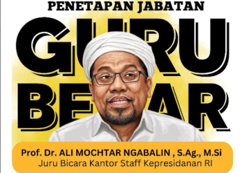 Dr. Ali Mochtar Ngabalin Mewujudkan Moderasi Beragama: Langkah Menuju Keharmonisan Sosial
