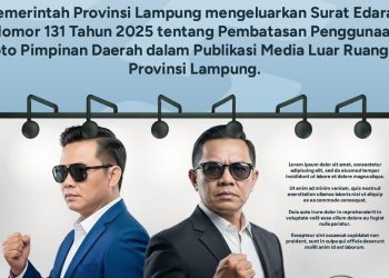Pemprov Lampung Larang Penggunaan Foto Pejabat di Media Luar Ruang