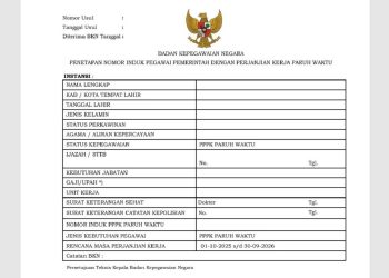 format-penetapan-nip-pppk-paruh-waktu-pada-lampiran-se-kepal