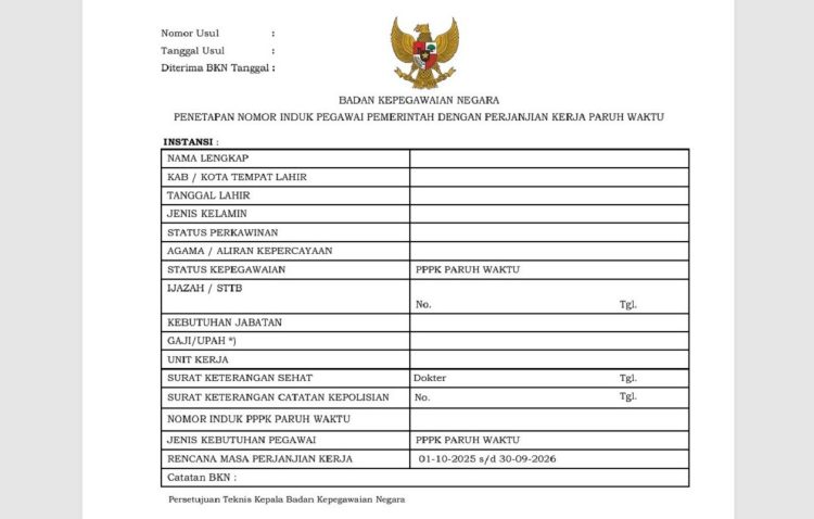 format-penetapan-nip-pppk-paruh-waktu-pada-lampiran-se-kepal