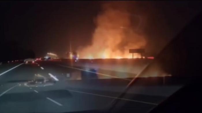 Bola api di langit Cirebon