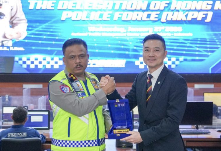 Polisi Hong Kong Kunjungi Korlantas Polri