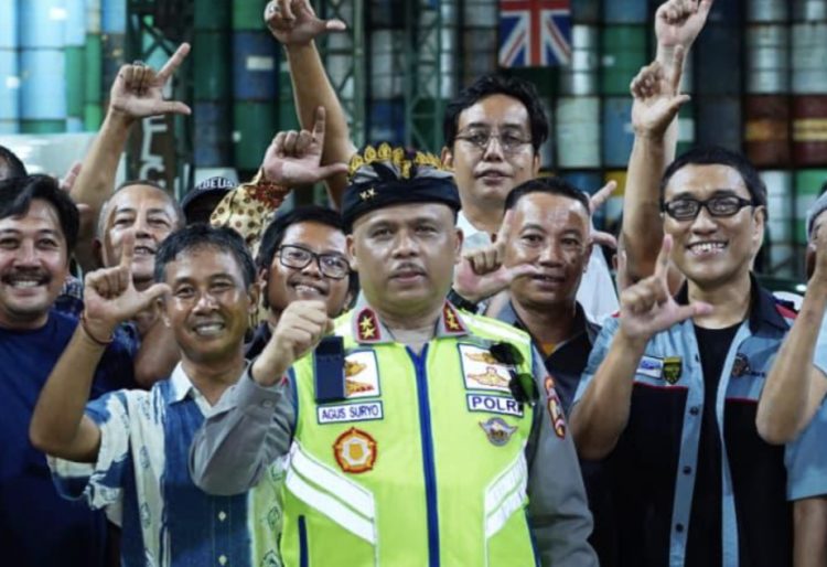 Kakorlantas Polri Buka Puasa Bersama di Bali