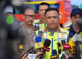 Kakorlantas Polri Pantau Ketat Sisa 1,4 Juta Kendaraan yang Belum Kembali ke Ibu Kota