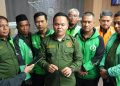 Kakorlantas Polri Apresiasi Perjuangan Komunitas Ojol Jambi Bangun Organisasi yang Solid