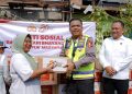 Ringankan Beban Korban Kebakaran Kebon Kosong, Kakorlantas Salurkan Bantuan Paket Sembako