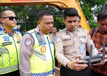 Dirgakkum Korlantas Polri Brigjen Faizal: ETLE Drone Minimalkan Gangguan di Jalan Raya