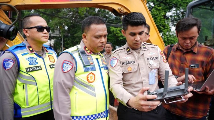 Dirgakkum Korlantas Polri Brigjen Faizal: ETLE Drone Minimalkan Gangguan di Jalan Raya