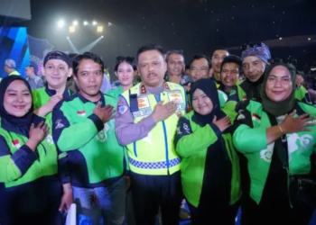 Ojol dari Jambi hingga Jakarta Kompak Kenang Sosok Humanis Irjen Agus Suryonugroho