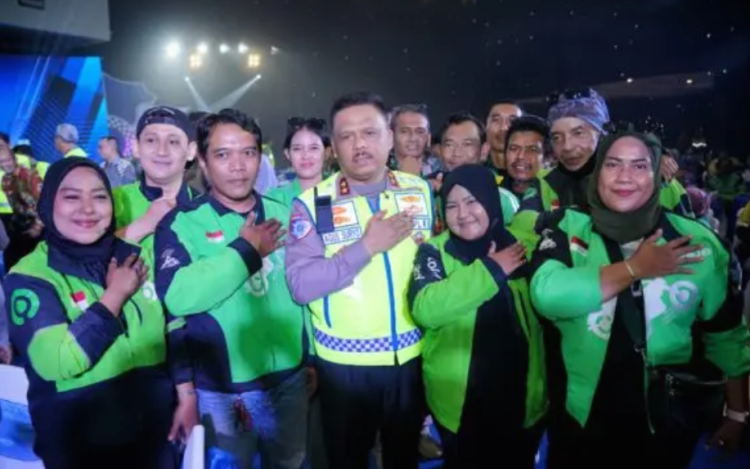 Ojol dari Jambi hingga Jakarta Kompak Kenang Sosok Humanis Irjen Agus Suryonugroho