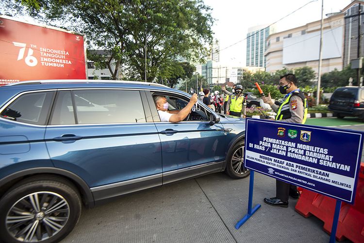 72 titik penyekatan PPKM Daruratdi Jadetabek diperluas