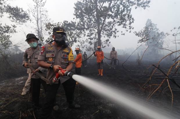 Pemerintah terus berupaya mencari solusi terbaik untuk mengefektifkan penanggulangan kebakaran hutan dan lahan (karhutla) yang masih menjadi ancaman di sebagian wilayah di negara