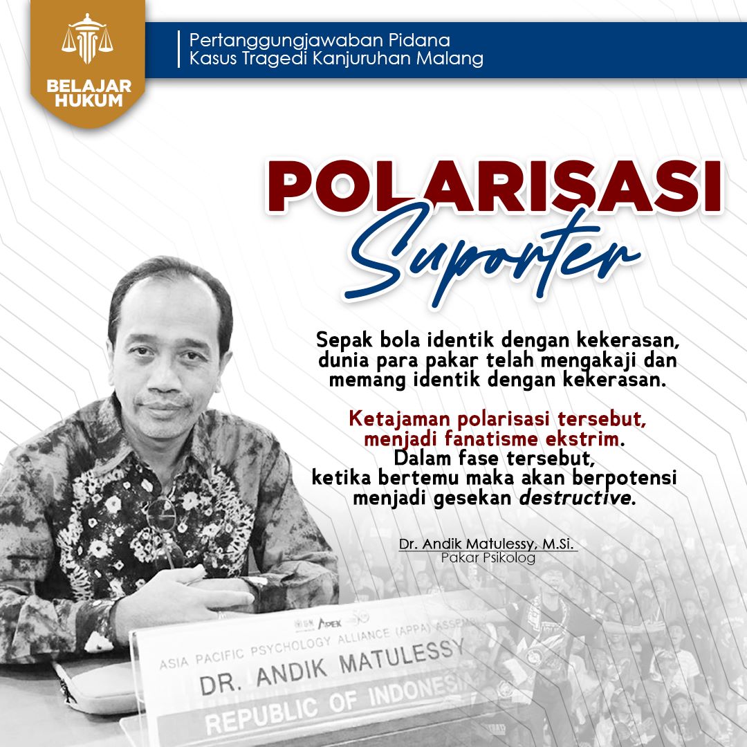 Dr. Andik Matulessy, M.Si