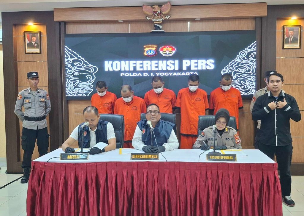 Polda DIY Tangkap Komplotan Judi Online, Tegaskan Akan Tindak Semua Pihak Terlibat