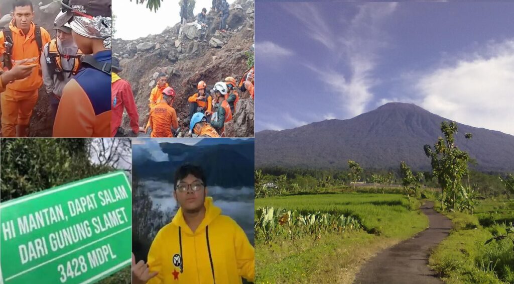 Evakuasi Jenazah Syafiq Ridhan di Gunung Slamet Berlanjut Hari Ini